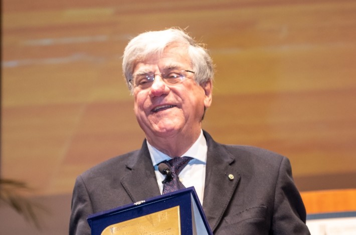 Paolo Vitelli durante la premiazione Torinese dell'Anno 2022