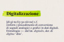 Digitalizzazione: definizione